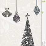 Weihnachtskarte Mit Foto Vorlage Süß Weihnachtskarte Mit Einer Verzierung Vektor Vektor