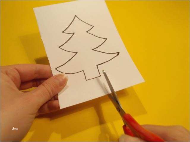 Weihnachtskarte Tannenbaum Vorlage Schön Karten Spritztechnik