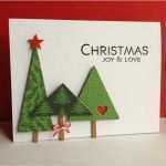 Weihnachtskarten Basteln Mit Kindern Vorlagen Großartig 1001 Schöne Weihnachtskarten Selber Basteln