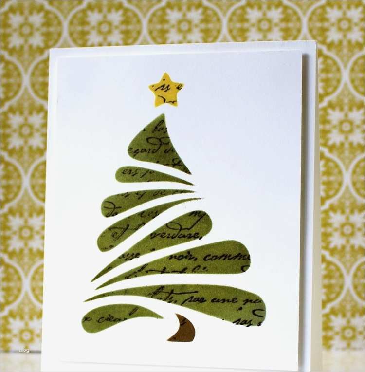 Weihnachtskarten Basteln Vorlagen Cool Weihnachtskarten Selber Basteln 30 Ideen Und Anleitungen
