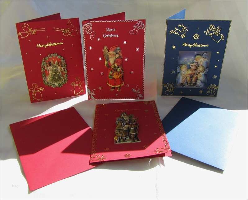 Weihnachtskarten Selber Basteln Vorlagen Cool Weihnachtskarten Set