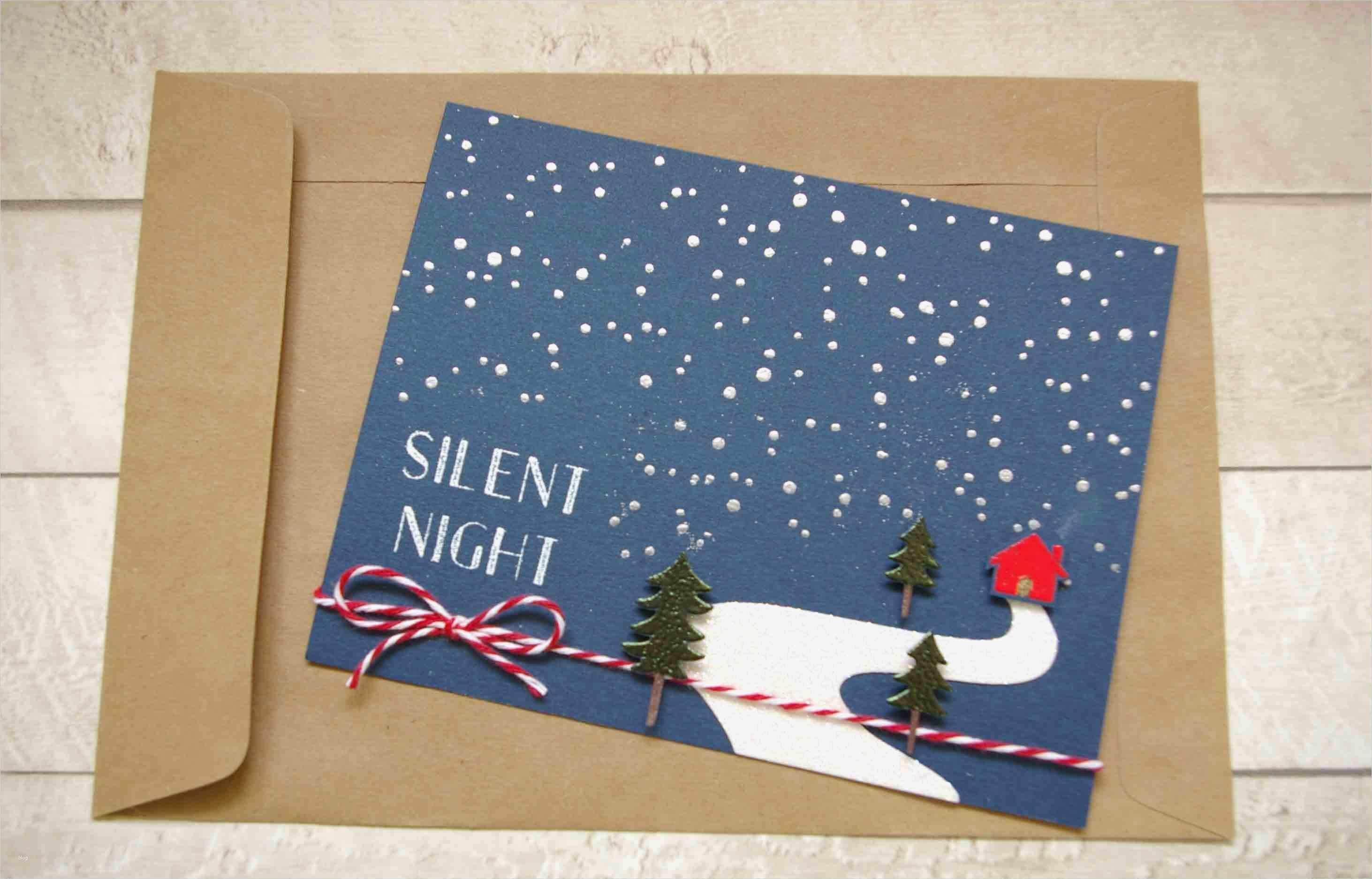 Schaffen Sie einen 3D Effekt beim Weihnachtskarten Basteln