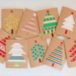 Weihnachtskarten Selbst Basteln Vorlage Wunderbar Weihnachtskarten Selber Basteln 55 originelle Ideen