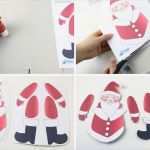 Weihnachtsmann Basteln Vorlagen Schönste Weihnachtsmann Basteln Anleitung Und Vorlagen Talu