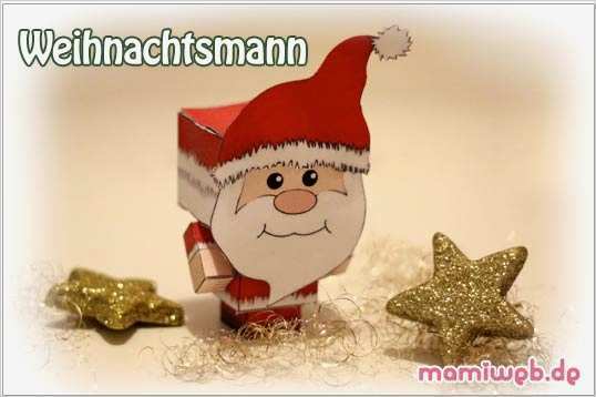 Weihnachtsmann Vorlage Gut Papier Weihnachtsmann Mamiweb