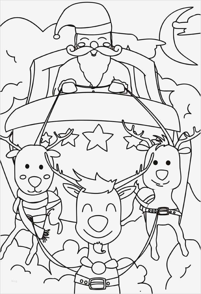 Weihnachtsmann Vorlage Zum Ausdrucken Erstaunlich Weihnachtsmann Rentierschlitten Ausmalbilder