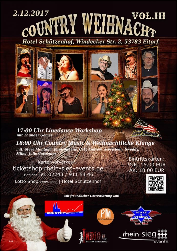 Weihnachtsmarkt Flyer Vorlage Best Of Country &amp; Western Veranstaltungen