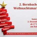 Weihnachtsmarkt Flyer Vorlage Einzigartig Musikverein 1921 Bernbach E V
