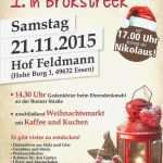 Weihnachtsmarkt Flyer Vorlage Erstaunlich Weihnachtsmarkt