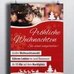 Weihnachtsmarkt Flyer Vorlage Schön Jüngst Realisiert Flyer Und Plakate Für Kunden
