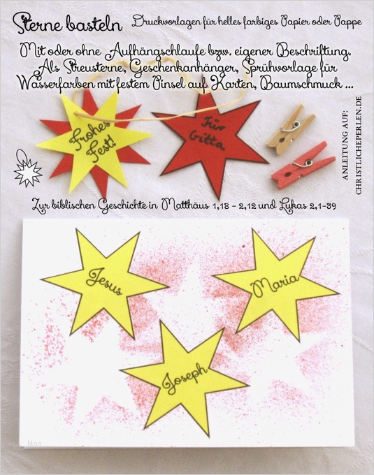 Weihnachtssterne Basteln Vorlagen Kostenlos Erstaunlich Sterne Basteln