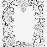 Weinetikett Vorlage Erstaunlich Kaligrafia Czarny Rama Wina Etykieta Winogrona — Grafika