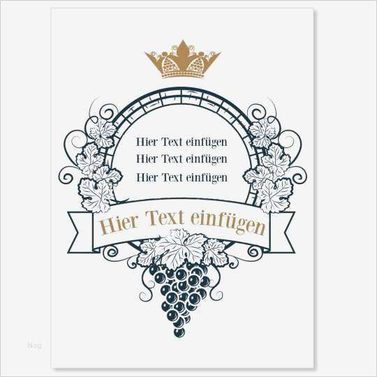 Weinetikett Vorlage Word Großartig Flaschenetiketten Selbst Gestalten & Drucken