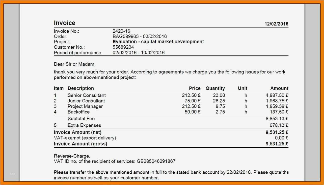 Weiterbelastung Rechnung Vorlage Best Of Schön Vorlage Der Rechnung Fotos Entry Level Resume