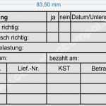 Weiterbelastung Rechnung Vorlage Erstaunlich Buchungsstempel Schnell Stempel
