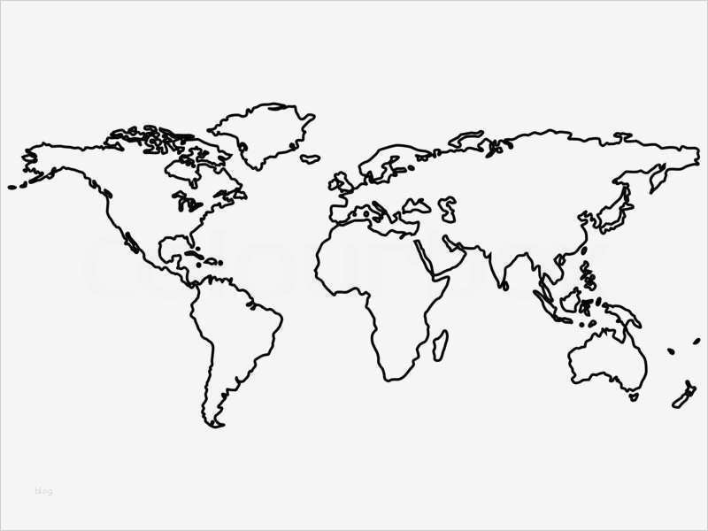 Weltkarte Vorlage Best Of Schwarz Weltkarte Umrisse isoliert Auf Weiß Abstrakte | Vorlage Ideen