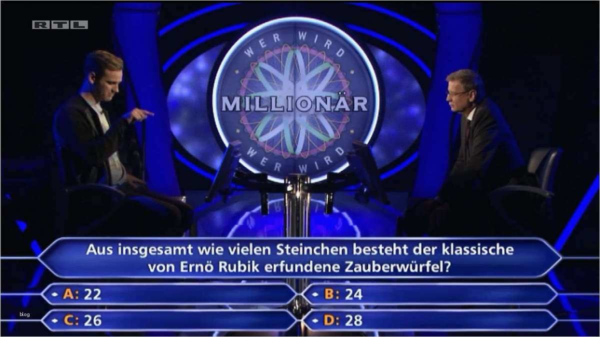 Wer Wird Millionär Vorlage Word Bewundernswert Wer Wird Millionär Zauberwürfel Frage Falsch Beantwortet