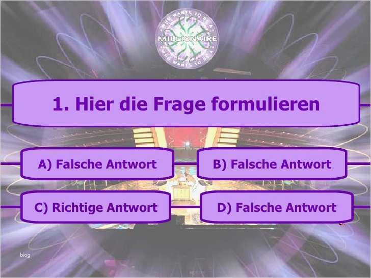 Wer Wird Millionär Vorlage Word Fabelhaft Millionaer Spiel