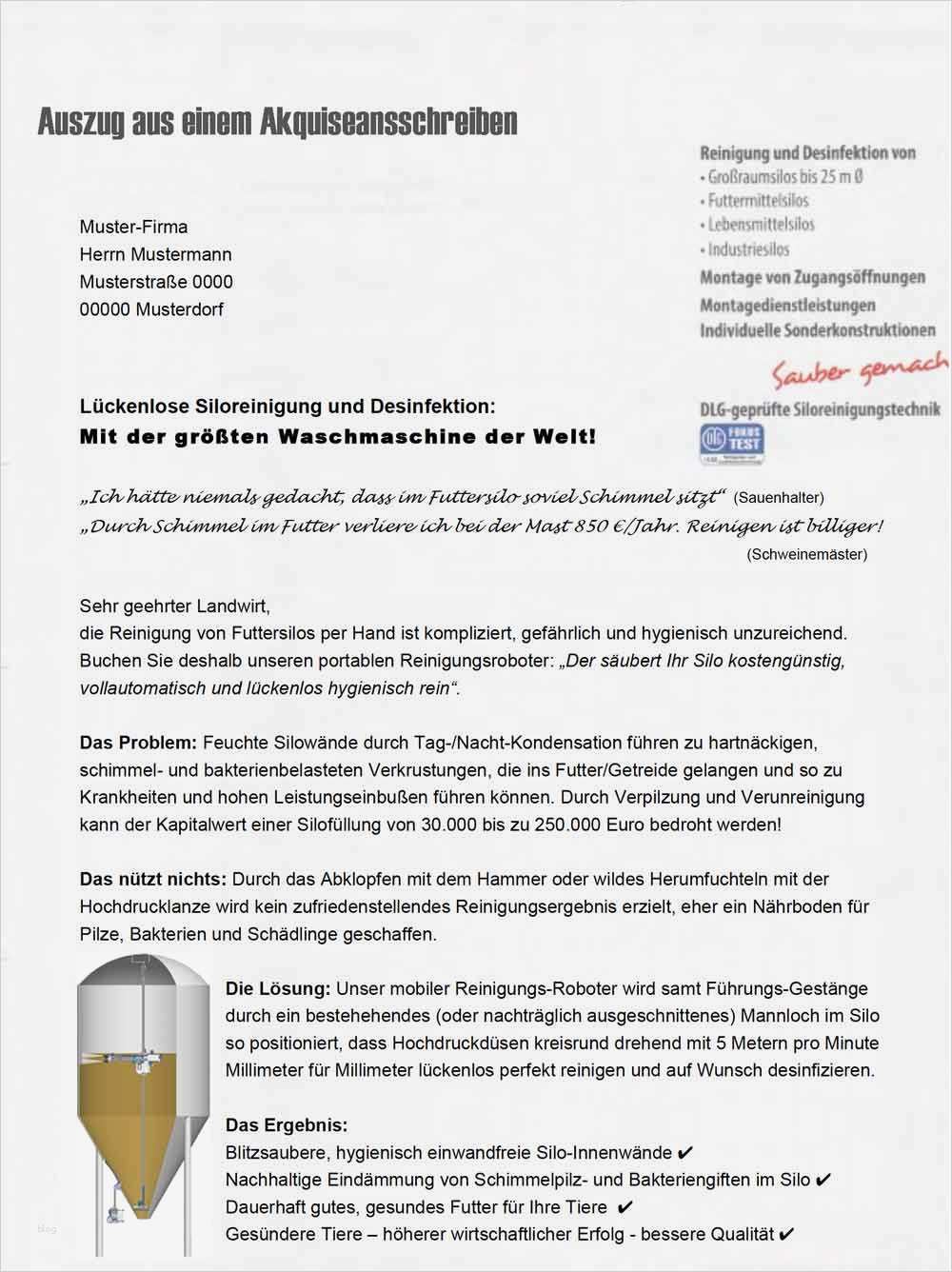 Werbebrief Vorlage Neukundengewinnung Wunderbar Akquise Anschreiben Zur Effektiven Kundengewinnug