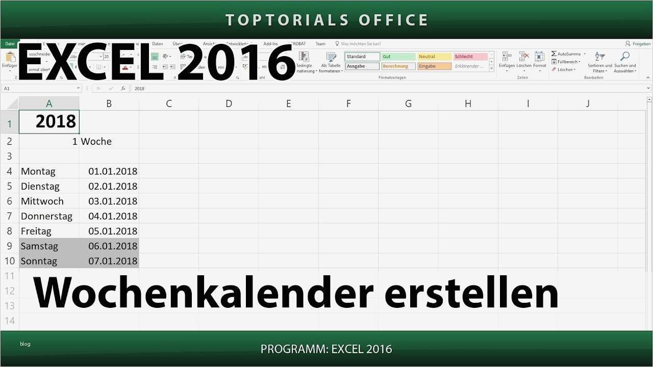 Werbeplan Erstellen Vorlage Best Of Dynamischen Wochenkalender Erstellen Excel