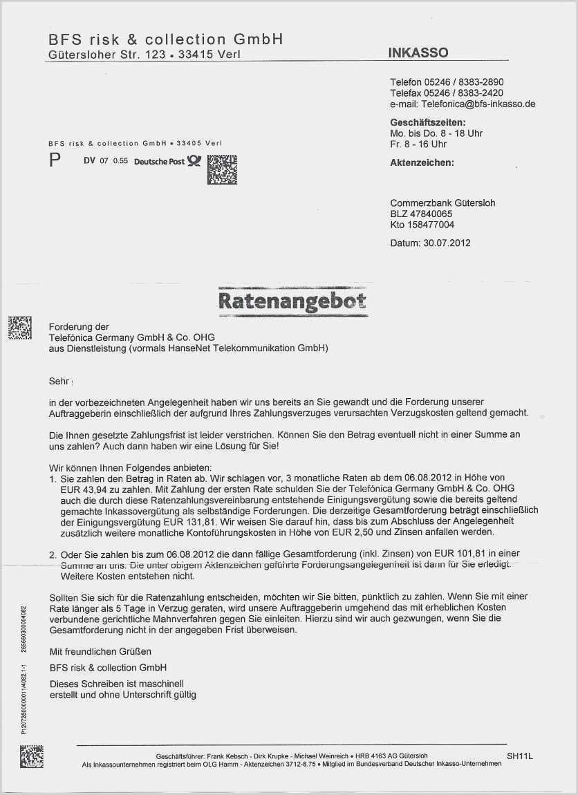 Widerruf O2 Vorlage Angenehm Ungewöhnlich Inkasso Vorlage Fotos Beispiel