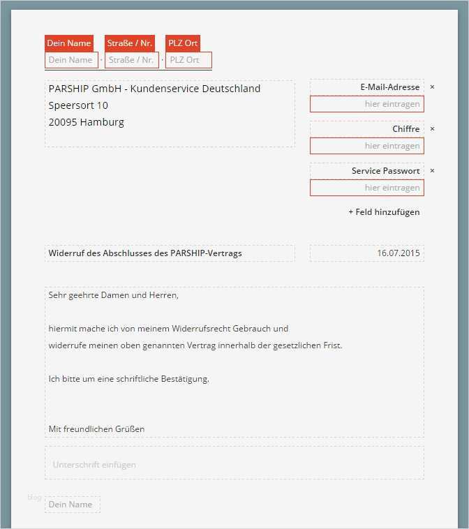 Widerrufsformular Vorlage Erstaunlich Parship Widerruf Vorlage Download Chip