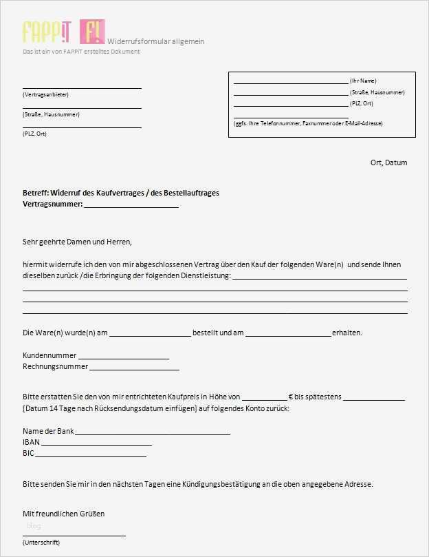 Widerrufsformular Vorlage Word Gut Vorlage Widerrufsformular Fappit Index Und Beschwerden