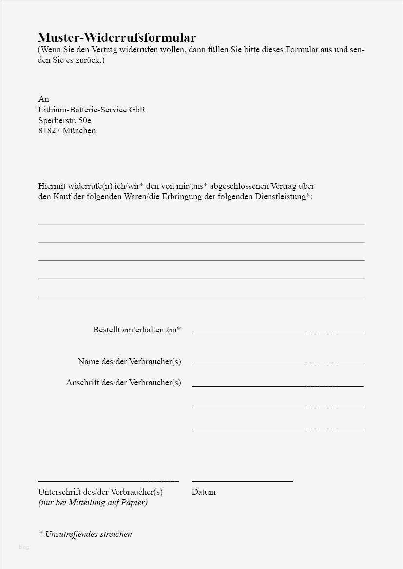 Widerrufsrecht Vorlage Onlineshop Cool Widerrufsbelehrung Und Muster Widerrufsformular