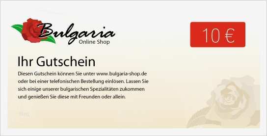 Widerrufsrecht Vorlage Onlineshop Inspiration Geschenkgutschein Im Wert Von 10 Euro Bulgaria Line Shop