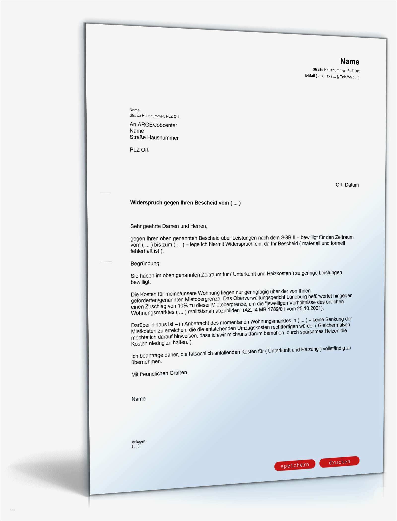 Widerspruch Agb Vorlage Angenehm Widerspruch Fehlerhafte Berechnung Mietkosten