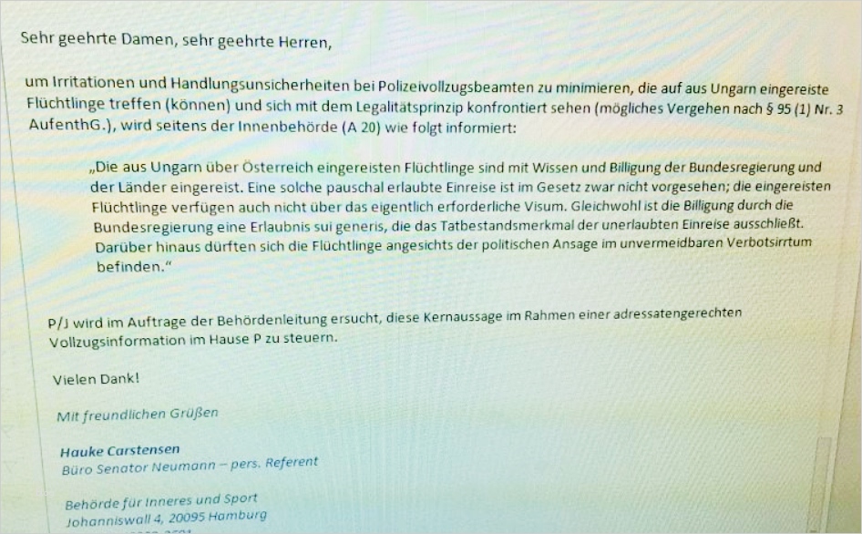 Widerspruch Bildungsgutschein Vorlage Erstaunlich Hamburger Polizei Wird Schriftlich Zur Strafvereitelung