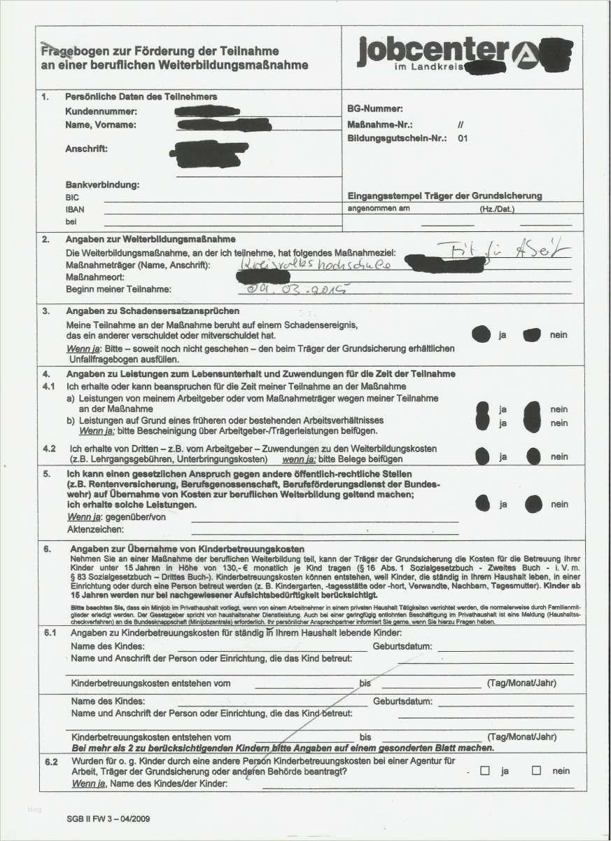 Widerspruch Bildungsgutschein Vorlage Wunderbar Egv Als Va Erhalten Maßnahme Bin Verwirrt