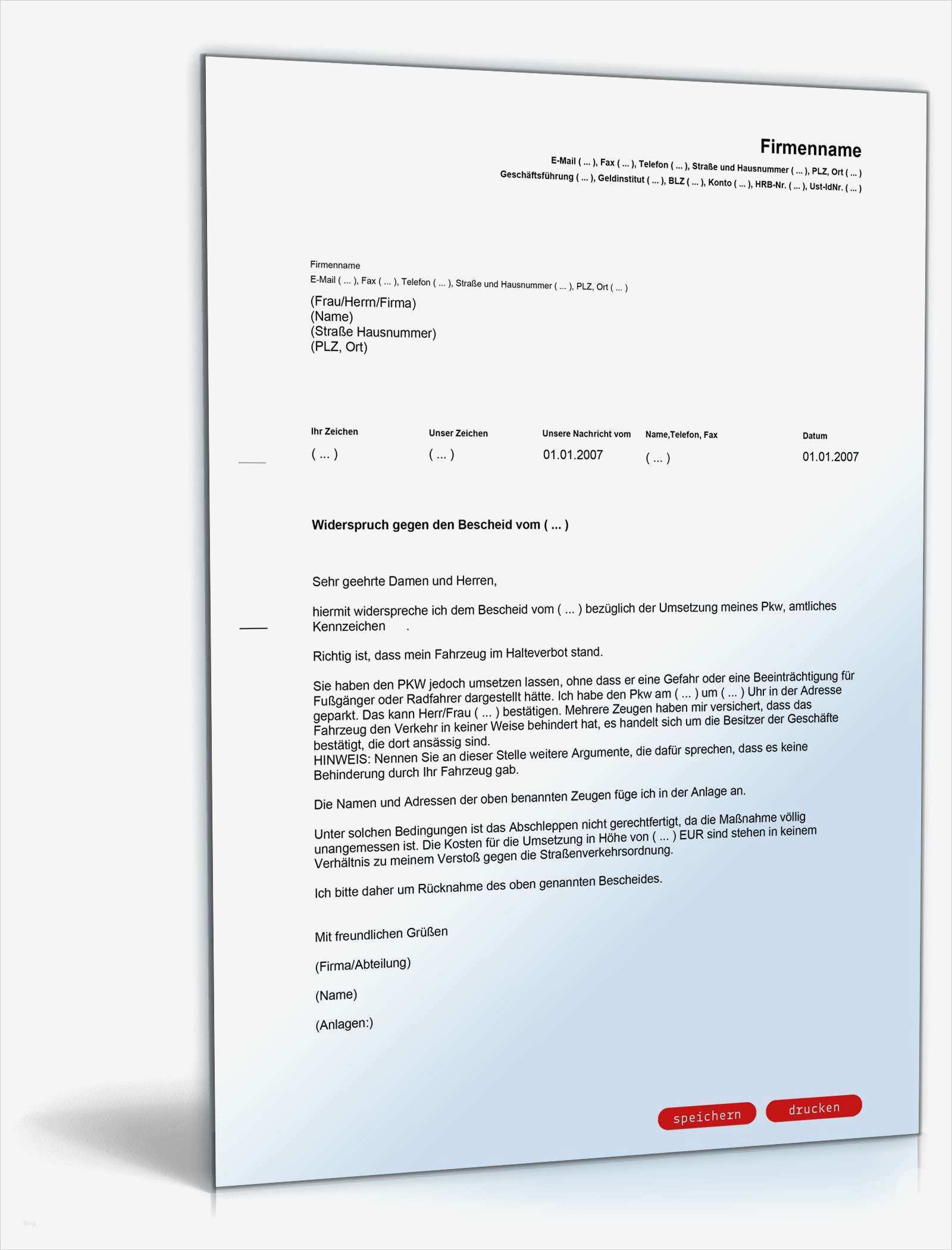 Widerspruch Gegen Bußgeldbescheid Vorlage Gut Widerspruch Abschleppen Pkw