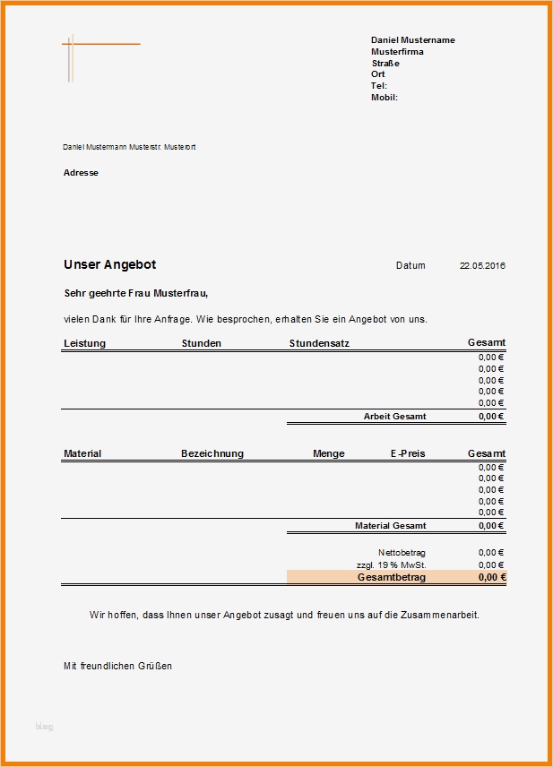Widerspruch Lohnabrechnung Vorlage Beste 8 Preisangebot Muster