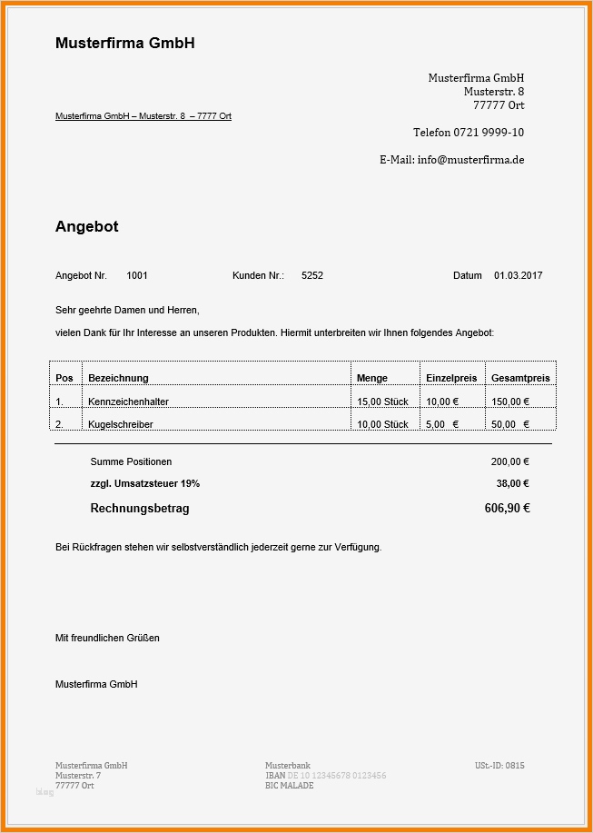 Widerspruch Lohnabrechnung Vorlage Wunderbar 8 Preisangebot Muster