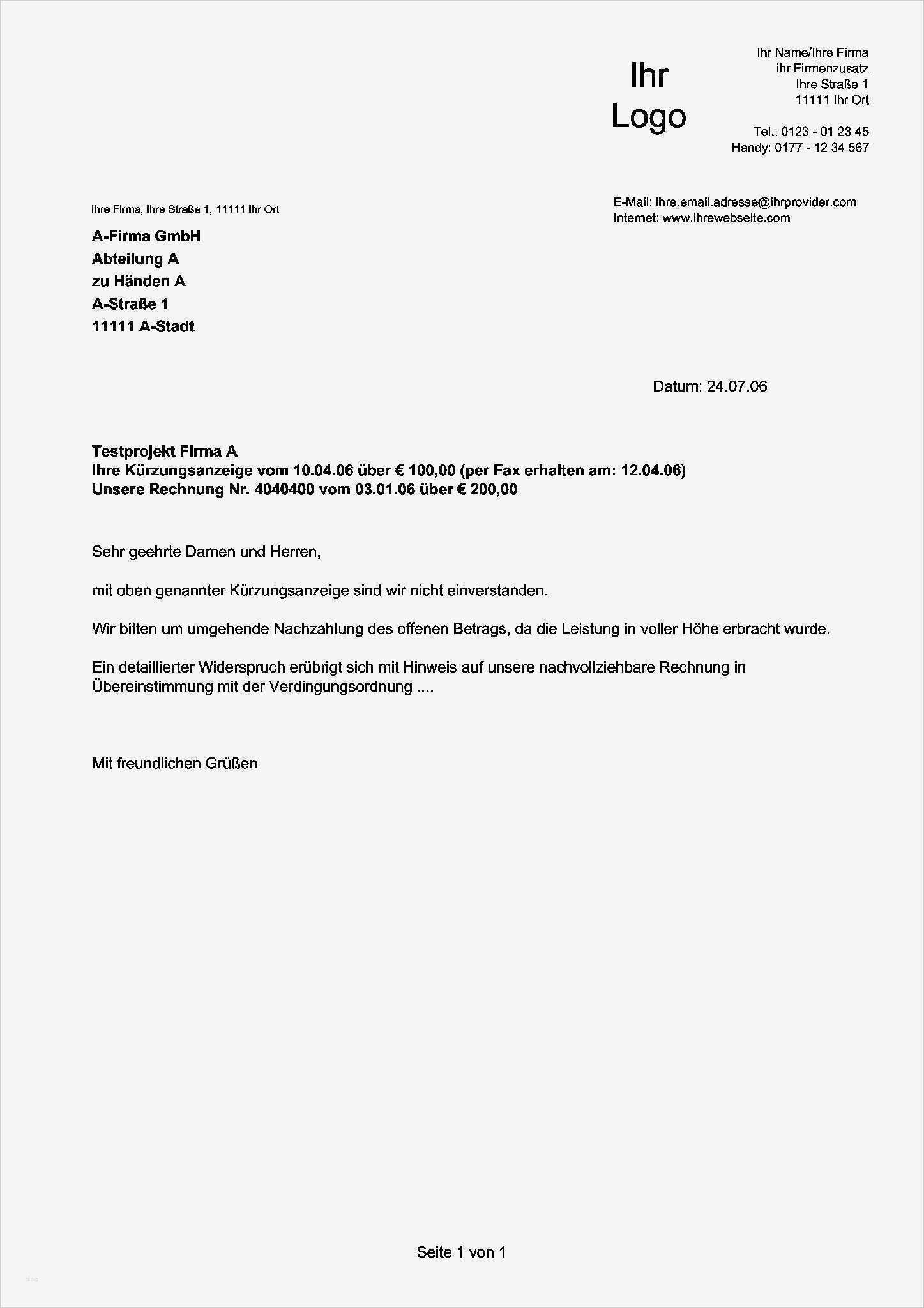 Widerspruch Rechnung Vorlage Kostenlos Neu Dirk Swierkowski software Und Edv Dienstleistungen