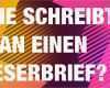Wie Erstellt Man Einen Businessplan Vorlage Fabelhaft Wie Schreibt Man Einen Leserbrief Deutschstundeonline