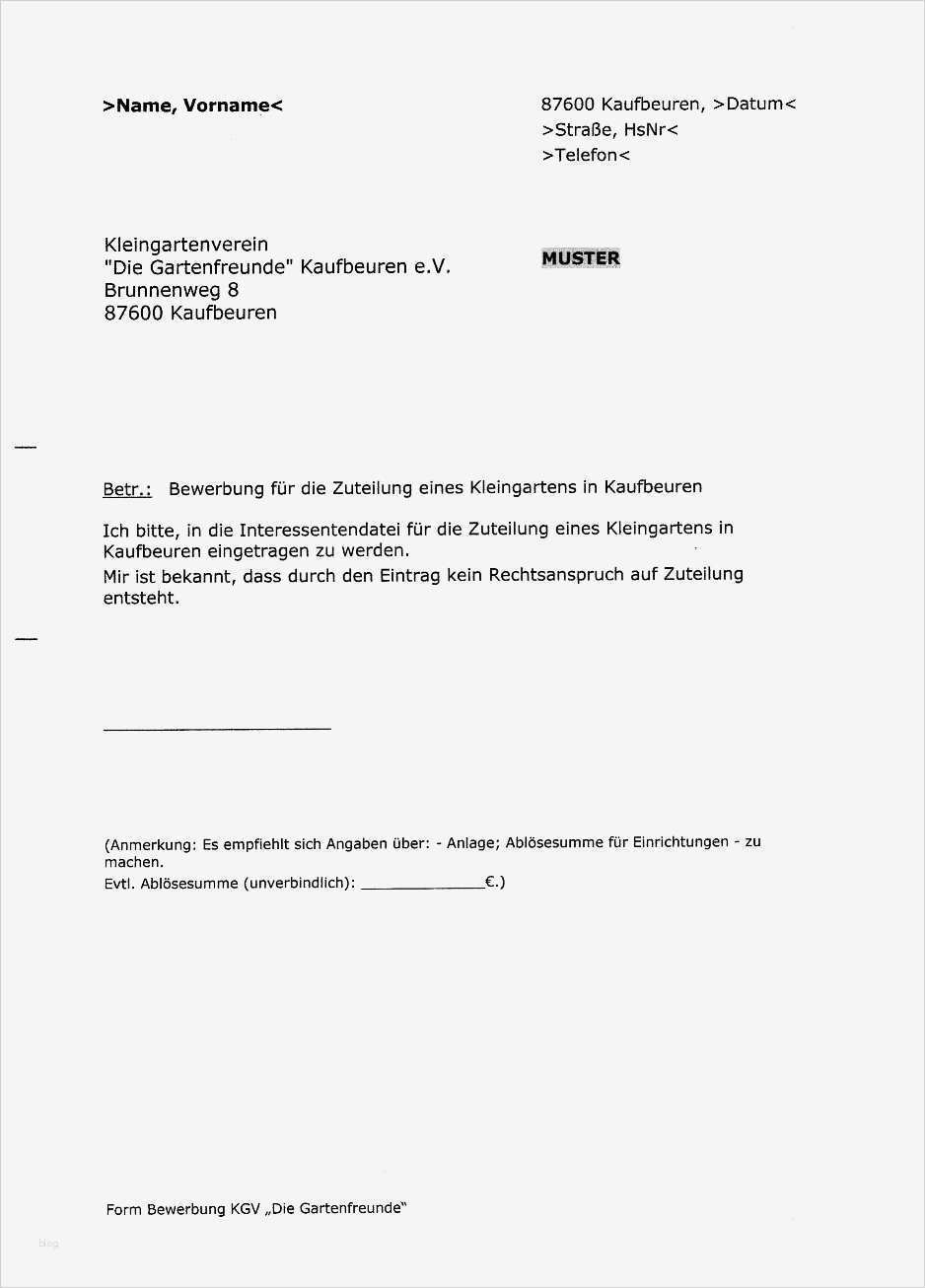 Wie Erstellt Man Einen Businessplan Vorlage Genial Muster Bewerbung Gartenfreunde