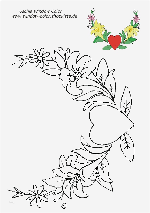 Window Color Vorlagen Blumen Gut Blumen Vorlagen 2