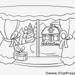 Winterlandschaft Vorlagen Best Of Bild Zum Ausmalen Winterlandschaft Im Fenster