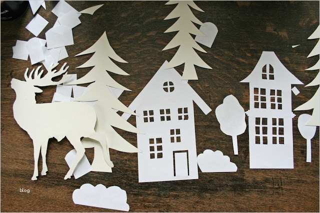 Winterlandschaft Vorlagen Luxus Haseundflo Diy Weihnachtsstadt