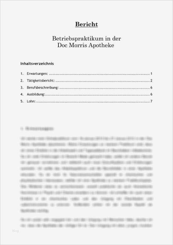 Wochenbericht Praktikum Vorlage Neu Betriebspraktikum In Der Doc Morris Apotheke Bericht