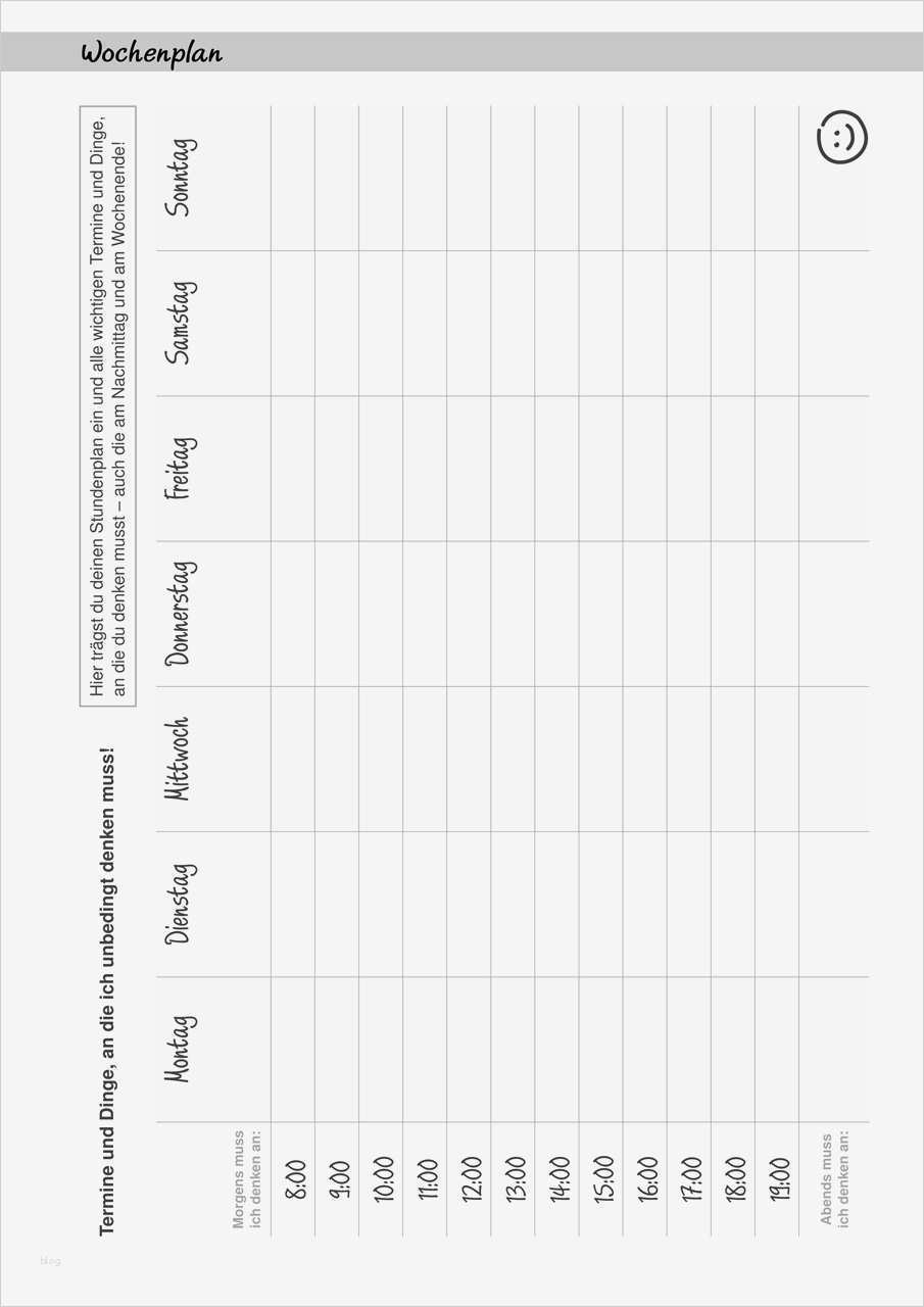 Wochenplan Depression Vorlage Inspiration Diagnostik Und Förderung · Arbeitshilfen · Grundschule