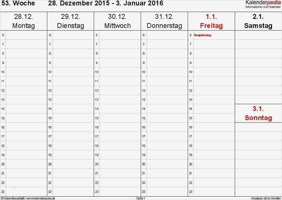 Wochenplan Essen Vorlage Neu Wochenplan Vorlage Excel Wochenkalender Vorstellung 5 Als