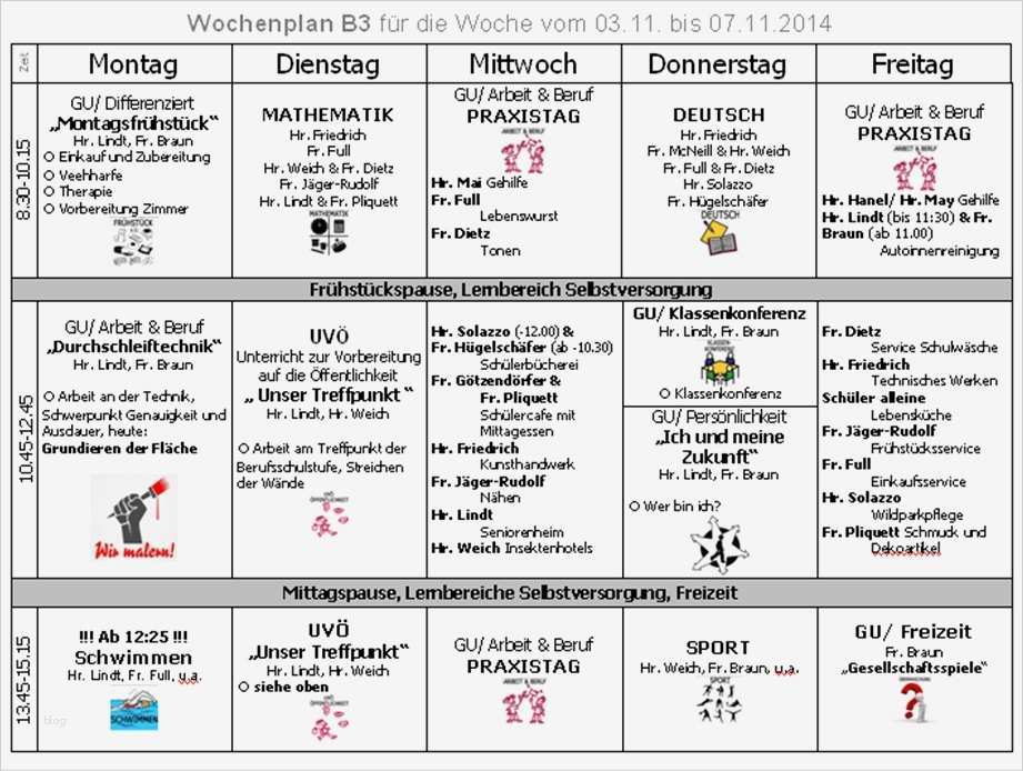 Wochenplan Grundschule Vorlage Best Of Beste Schüler Wochenplan Vorlage Zeitgenössisch
