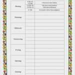 Wochenplan Grundschule Vorlage Bewundernswert Wunderbar Wochenplaner Vorlagen Zeitgenössisch Entry