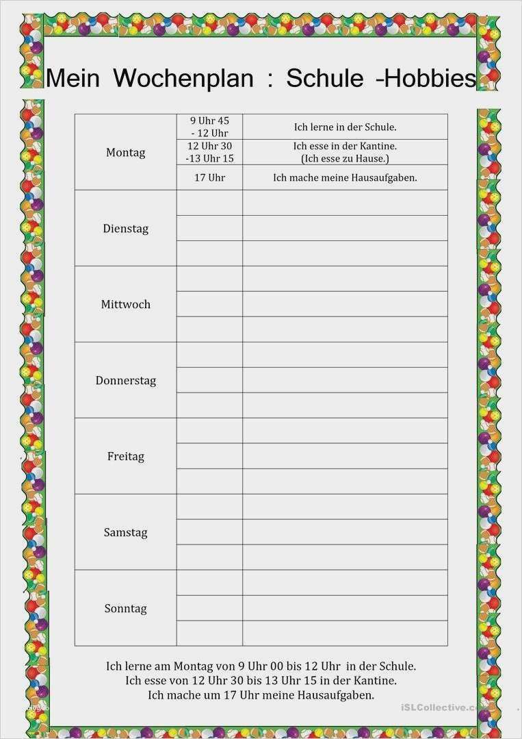 Wochenplan Grundschule Vorlage Bewundernswert Wunderbar Wochenplaner Vorlagen Zeitgenössisch Entry