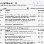 Wochenplan Grundschule Vorlage Elegant Arbeit Mit Zielvereinbarungen
