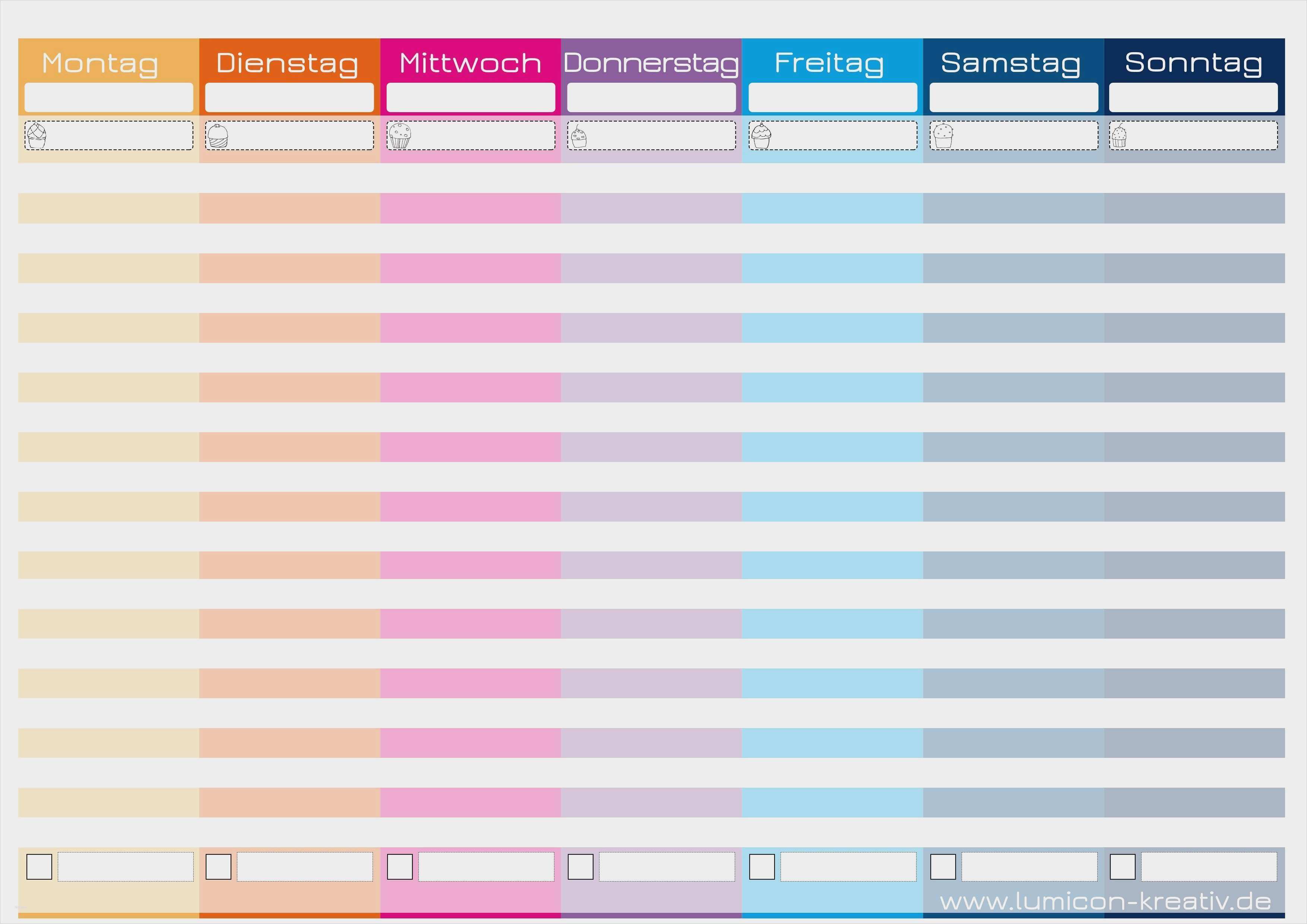 Wochenplan Kind Vorlage Genial Ziemlich Kinder Wochenkalender Vorlage Zeitgenössisch