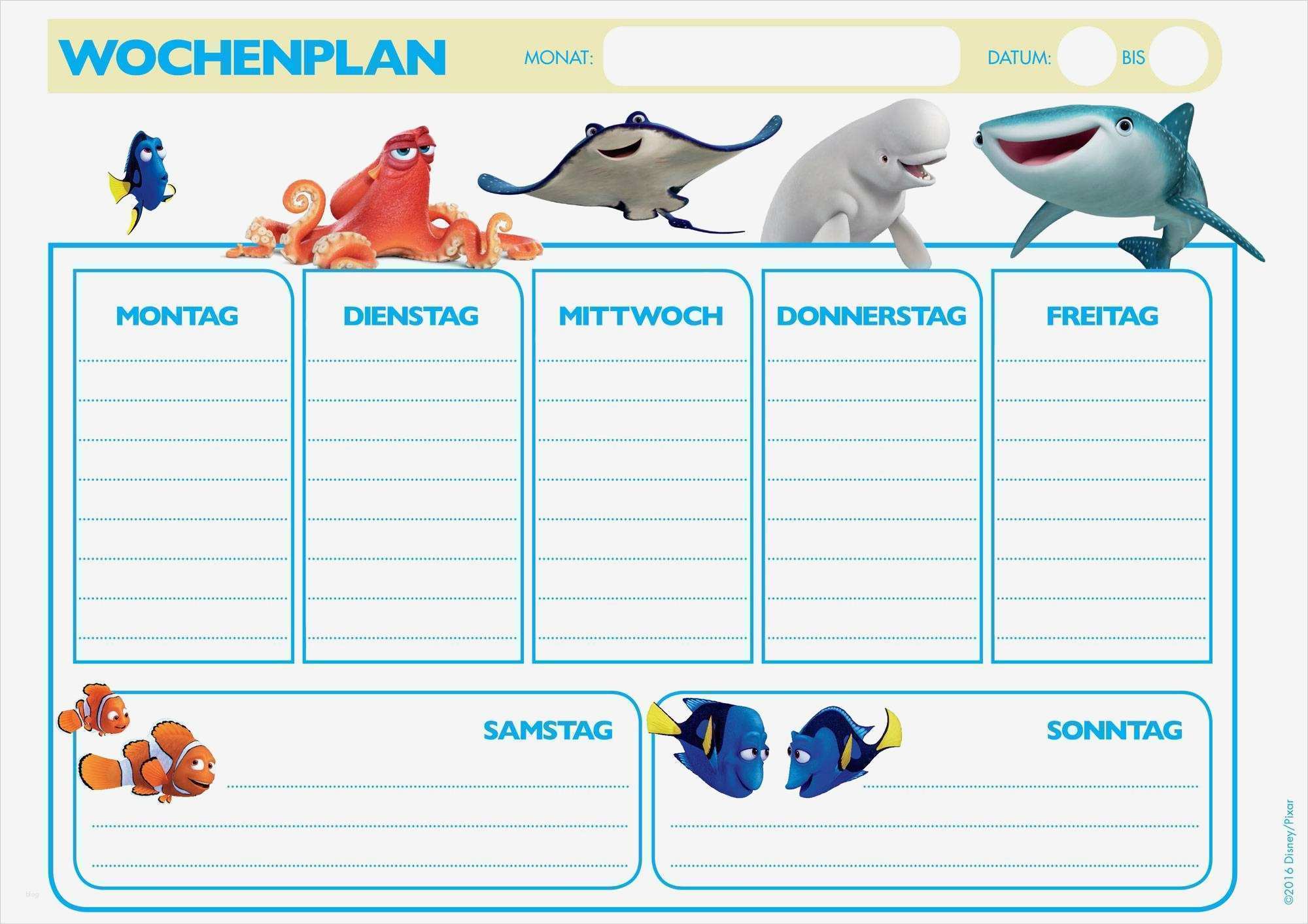 Wochenplan Kind Vorlage Inspiration Kostenlose Malvorlage Stundenpläne Zum Ausmalen